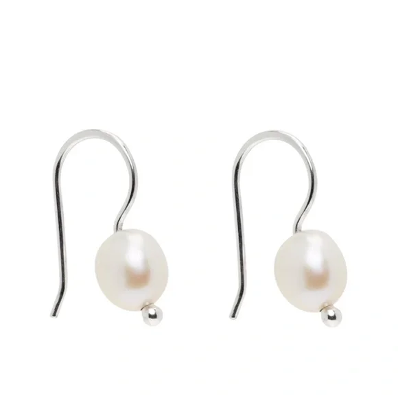 Sophie Buhai Mermaid South Sea Pearl Earrings 🪸 White - Picture 3 of 9